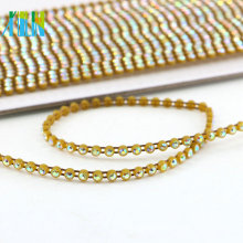 GBA020 Crystal Rolls Chain Wholesale Rhinestone Trim For Wedding Belt